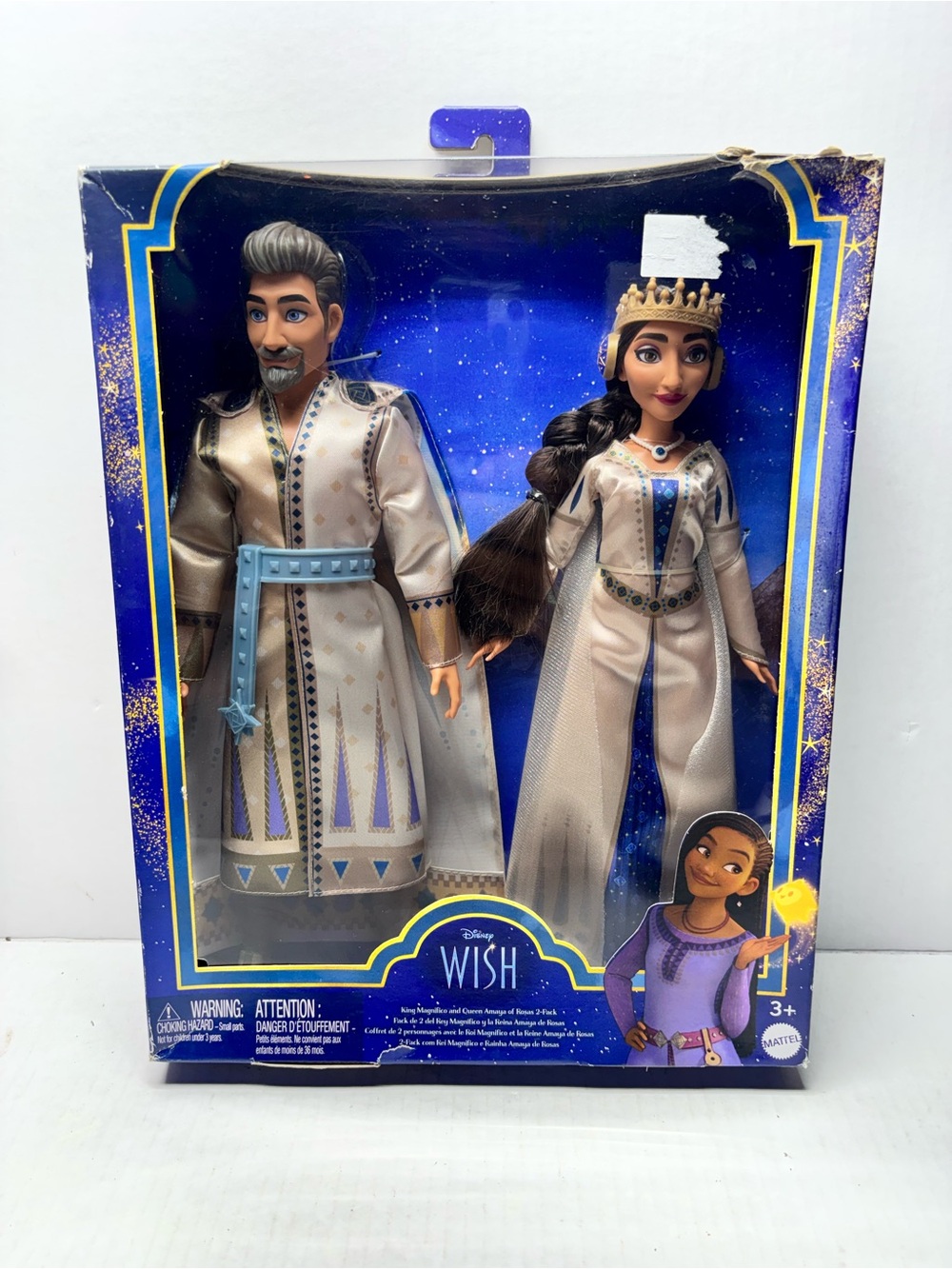 Disney Wish King MagnificDisney Wish King Magnifico and Queen Amaya 2-Pack Dolls